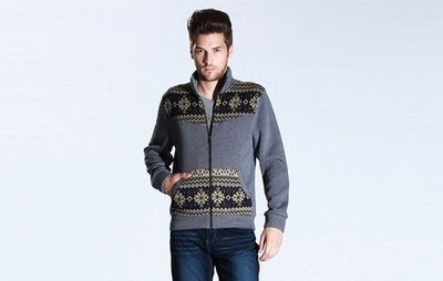 圣捷羅休閑衛(wèi)衣男外套 聚美優(yōu)品限時(shí)正品折扣，打造秋季型男風(fēng)尚